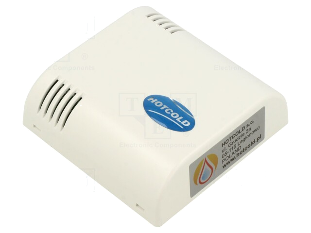 Omvormer: temperatuur en vochtigheid; Bereik: 0÷100% RH; 24VDC Omvormer: temperatuur en vochtigheid; Bereik: 0÷100% RH; 24VDC
